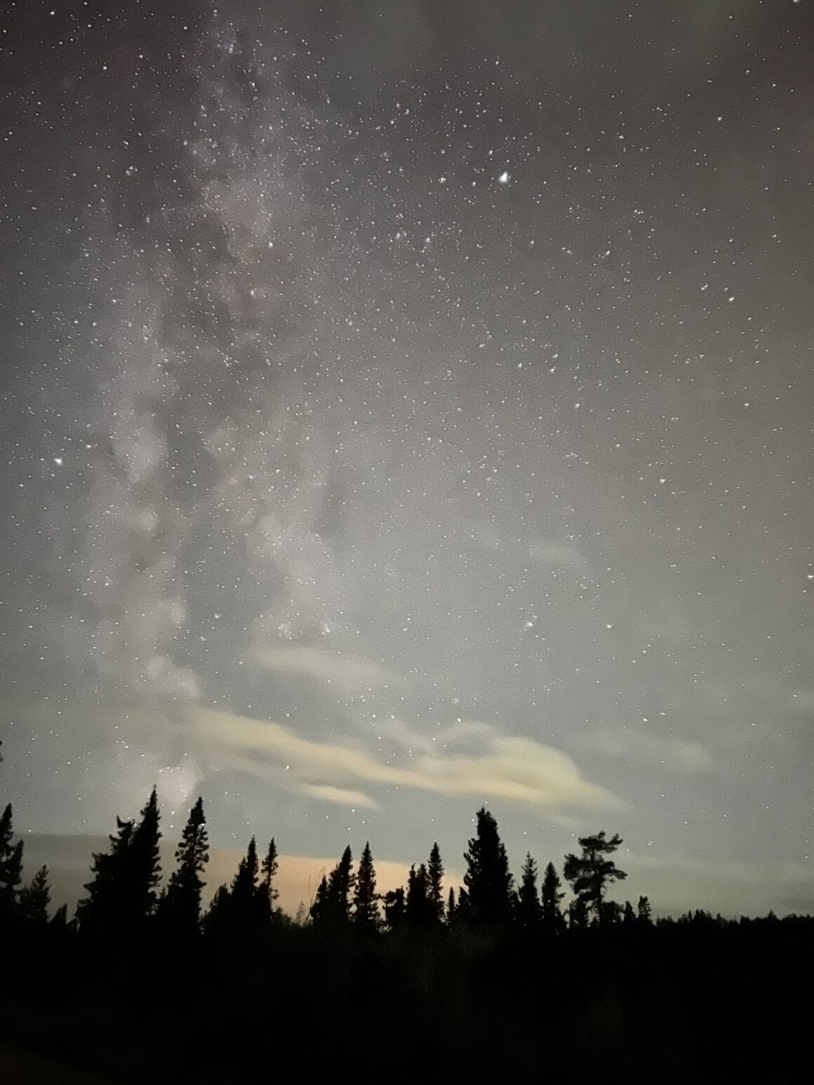 stjärnhimmel i Vemdalen