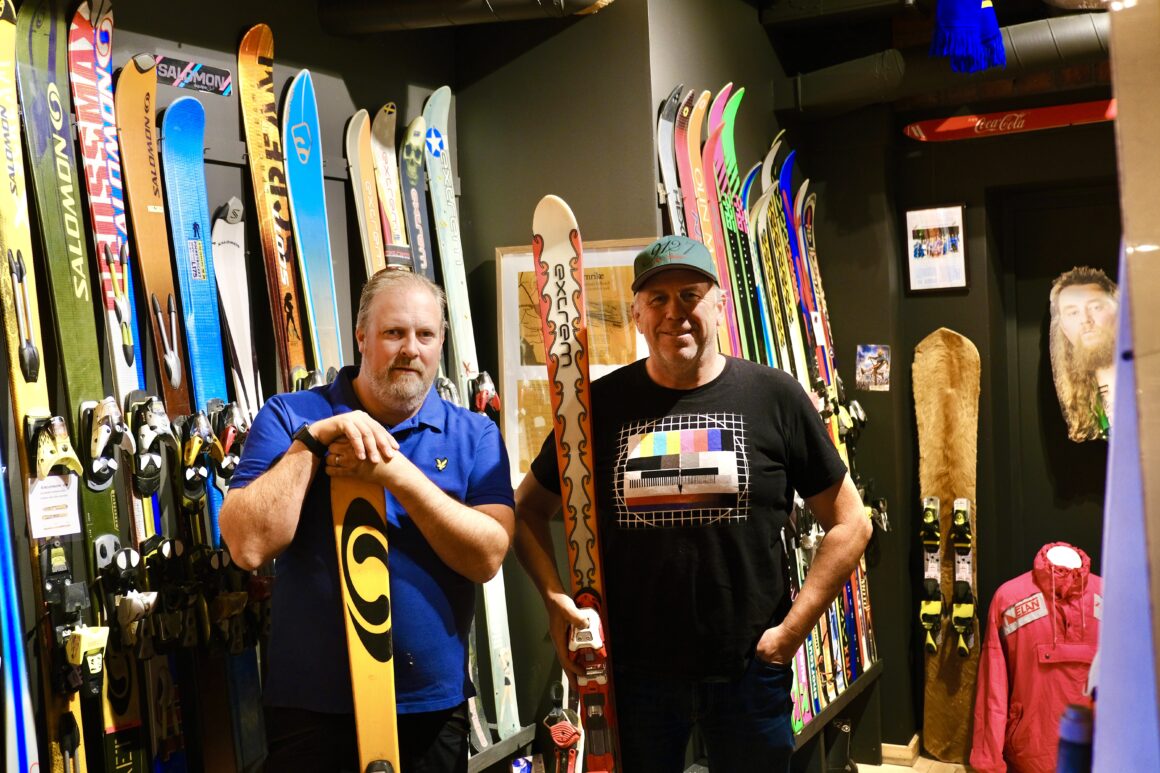 Jens och Berne startar skidmuseum Vemdalen